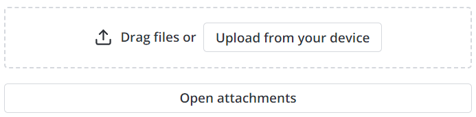 attachment | SimpleOne Documentation
