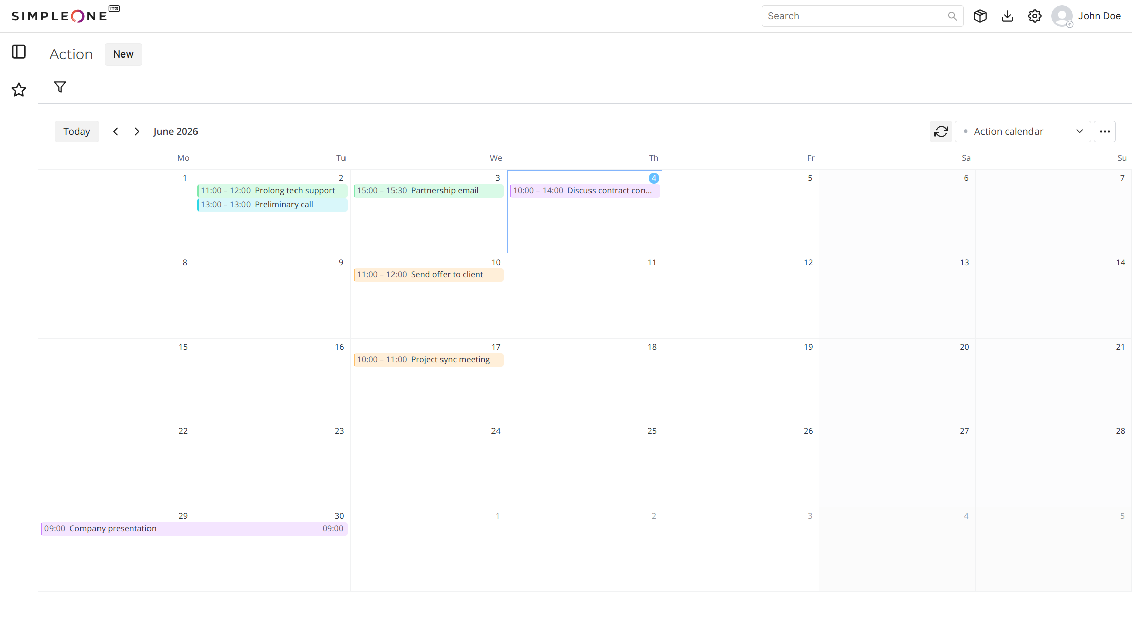 Calendar
